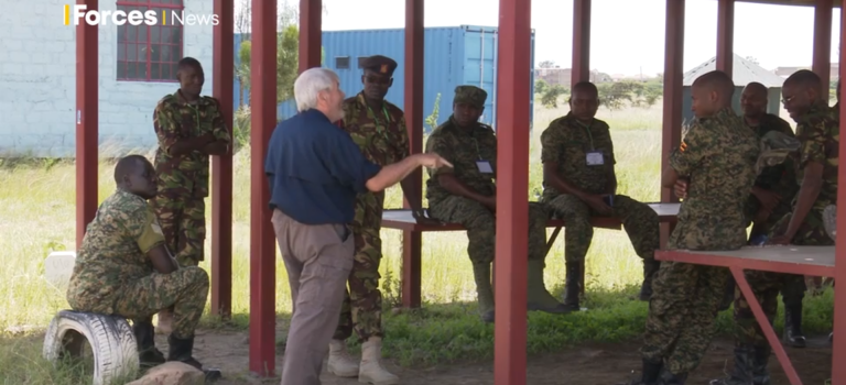 Tony Deadman experienced ISSEE instructor talks on Forces TV about ISSEE's work in Kenya